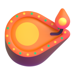 Diya lamp