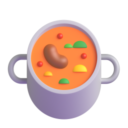 Pot of food